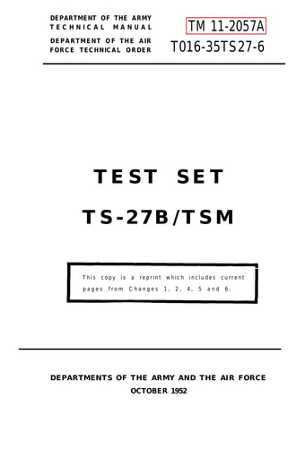 TEST SET TS 27B:TS M